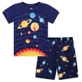 thumbnail image 1 of Little Boys Pajamas Planet Short Set for Boy 100% Cotton Toddler Summer Clothes Sleepwear Kids Pjs Size 6T, 1 of 7
