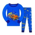 thumbnail image 1 of Little Boys Pajamas Set Cute Casual Prints Long Sleeve Sets Toddler Boys Pjs Kids Sleepwear Sets, 1 of 5