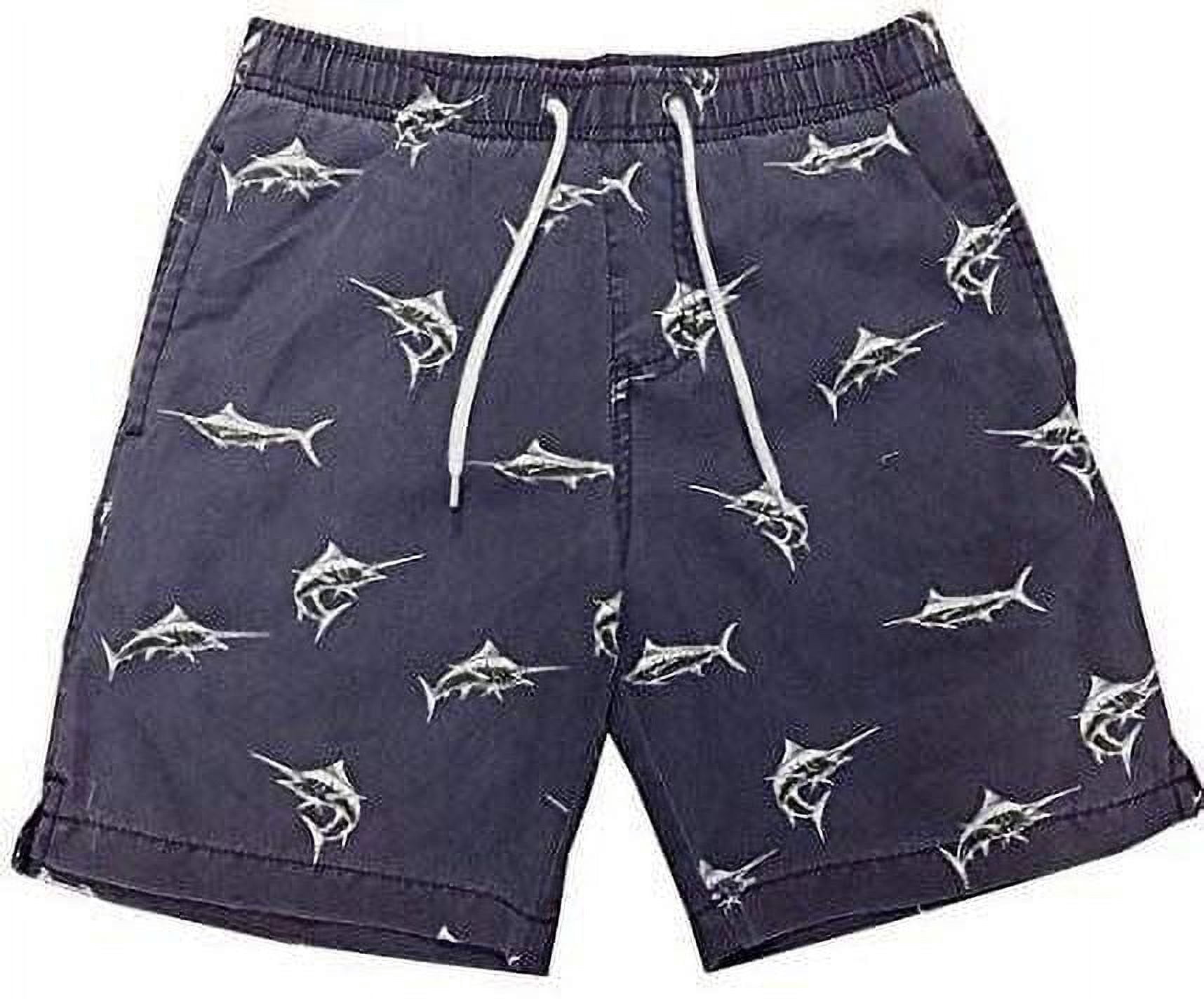 Kanu Surf Line Up Quick Dry UPF 50+ Beach Swim Trunk Costume a Pantaloncino, Mirage R/W/B, M Bambino