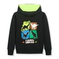 thumbnail image 1 of Boys Sweatshirts Hoodies Crewneck Hooded Long Sleeve Dinosaur Kids Pullover Tops Clothes for Boy Size 9-10T, 1 of 7