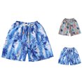 thumbnail image 1 of SROBPTY Little Boys Swimsuit Bottoms Print Drawstring Swim Shorts Bathing Trunks for 6M-12Y, 1 of 4