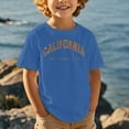 thumbnail image 1 of Little Boys Shirts California Shirt Letter Print short Sleeve Short Sleeve Fashion Tops Tees Boy Shirt 4-5 Years, 1 of 3
