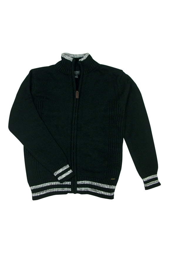 Little Boys Zip Up Cardigan Sweater Little Kid to Big Kid