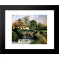 thumbnail image 1 of Little Bridge on the Voisne, Osny 20x24 Framed Art Print by Pissarro, Camille, 1 of 2