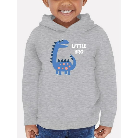 Little Bro Dinosaur Hoodie Toddler -Image by Shutterstock, 4 Toddler