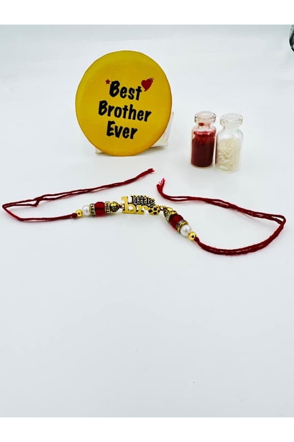 Little Bro' Rakhi Designer Thread for Raksha Bandhan Festival 2025