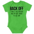 thumbnail image 1 of Little Brother Big Bro Cute Adorable Romper Boys or Girls Infant Baby Brisco Brands 12M, 1 of 6