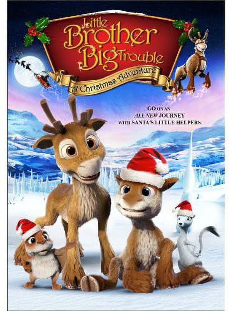 Little Brother Big Trouble: A Christmas Adventure (DVD) - image 1 of 1