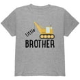 thumbnail image 1 of Little Brother Construction Truck Crane Youth T Shirt Heather YLG, 1 of 1