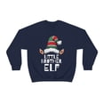 thumbnail image 1 of Little Brother Elf Unisex Sweatshirt, S-2XL Christmas Lil Bro Elves, 1 of 9