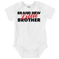 thumbnail image 1 of Little Brother New Baby Announcement Bodysuit Jumper Boys Infant Baby Brisco Brands 18M, 1 of 6