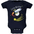 thumbnail image 1 of Little Brother Outer Space Rocket Soft Baby One Piece Navy 18-24 M, 1 of 1