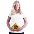 thumbnail image 1 of Little Brother on Board Cute Pregnant Women's Maternity T Shirt Tee Brisco Brands S, 1 of 7