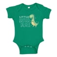 thumbnail image 1 of Little Brothersaurus Dinosaur Baby Bodysuit One Piece 18 mo Kelly Green, 1 of 3