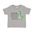 thumbnail image 1 of Little Brothersaurus Dinosaur Toddler T-Shirt 2T Athletic Heather, 1 of 3