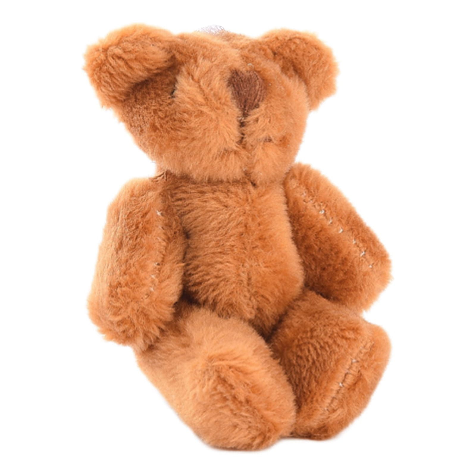 [Little Brown Bear] Plush bear with movable hands and feet, creative