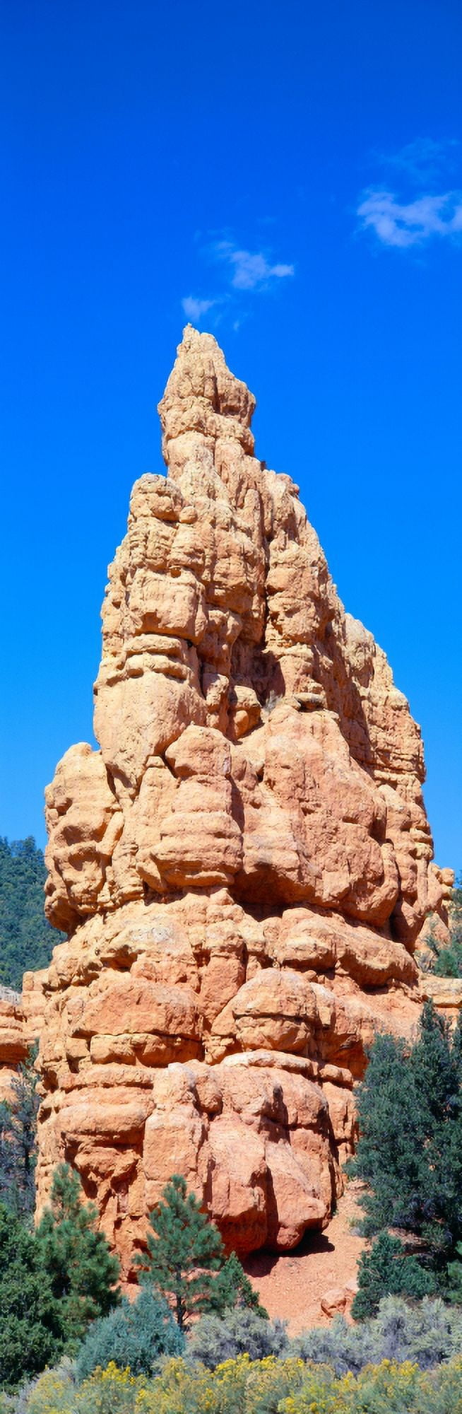 Little Bryce Near Bryce Canyon National Park Southern Utah Canvas Art - Panoramic Images (27 x 9)
