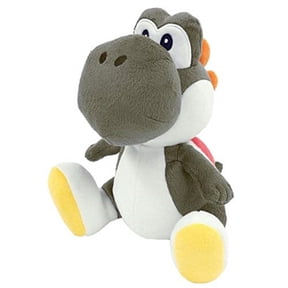Little Buddy 1392 Super Mario Bros All Star Collection 7 Black Yoshi Plush