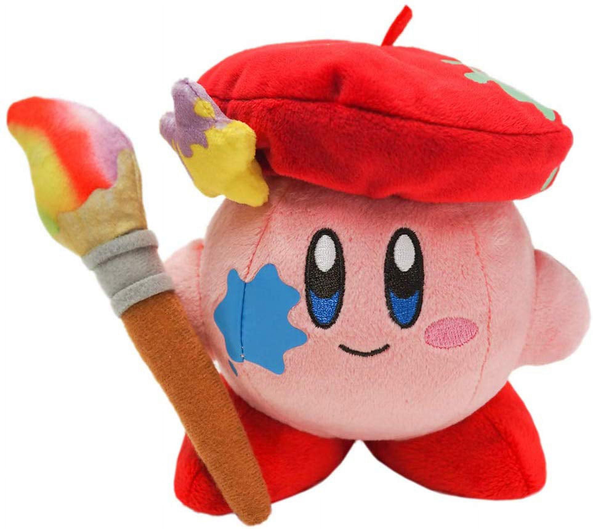  Little Buddy Kirby's Adventure All Star Collection Kirby Sword  Stuffed Plush, 6, Multi-Colored, Model:1626 : Toys & Games