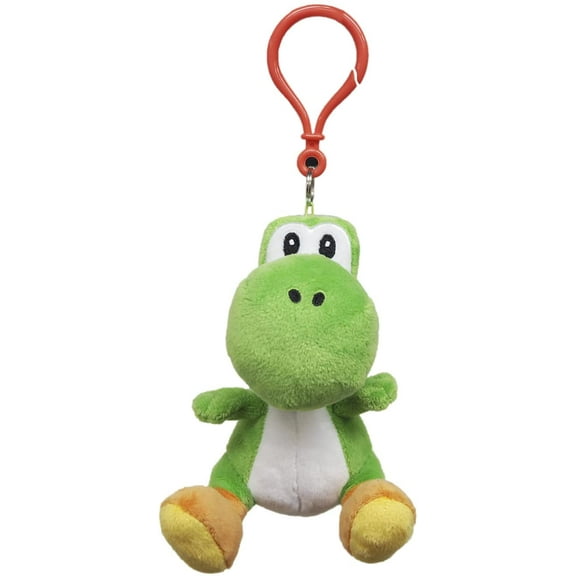 Little Buddy 1834 Super Mario - Yoshi 5" Plush Dangler