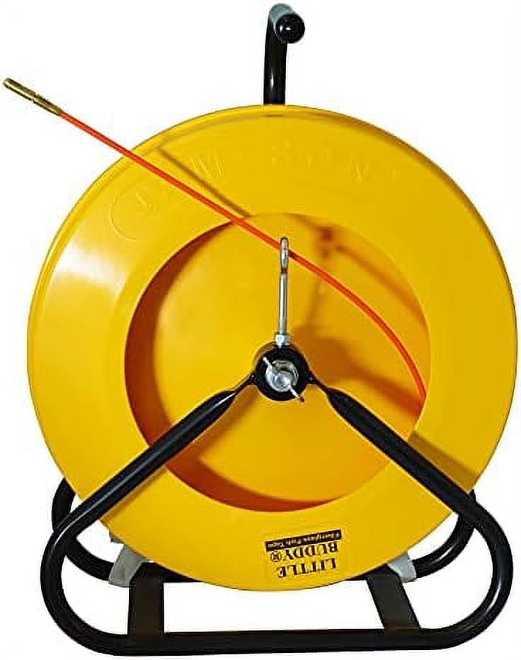 Fish Traper Wire Machine Little Buddy® Fiberglass Fish Tape Wire Puller, 3/16 in. x 150 ft ...