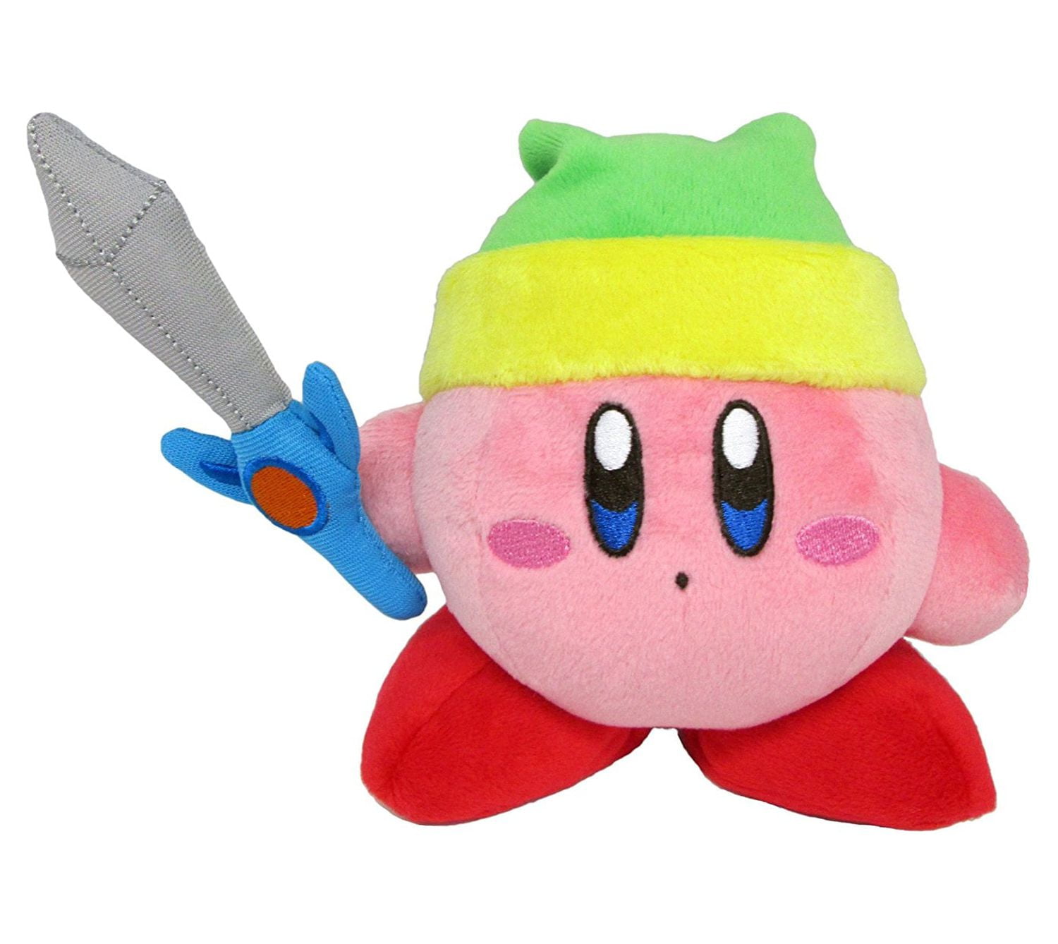 Wario64 on X: Little Buddy Official Kirby Adventure Fighter Kirby 5 Plush  Doll is $17 on   #ad   / X