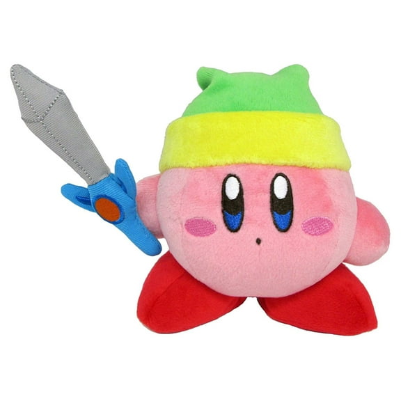 Little Buddy LLC, Kirby Adventure All Star Collection:Sword Kirby 5" plush