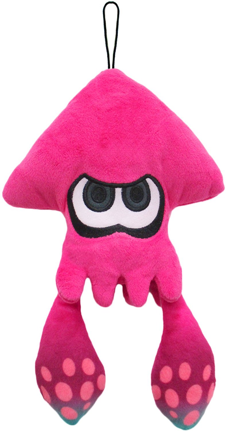 Little Buddy LLC, Splatoon: 9" Pink Inkling Squid Plush - image 1 of 2