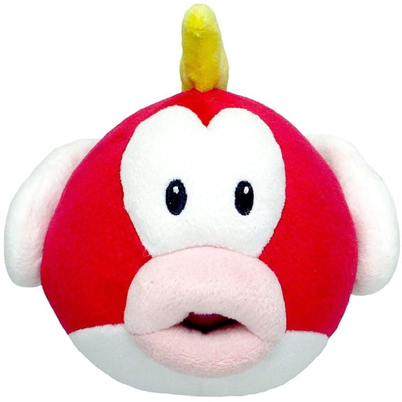 Little Buddy LLC, Super Mario All Star Collection: Cheep Cheep 6" Plush