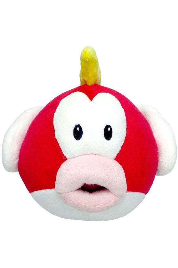 LLC, Super Mario All Star Collection: Cheep Cheep 6" Plush