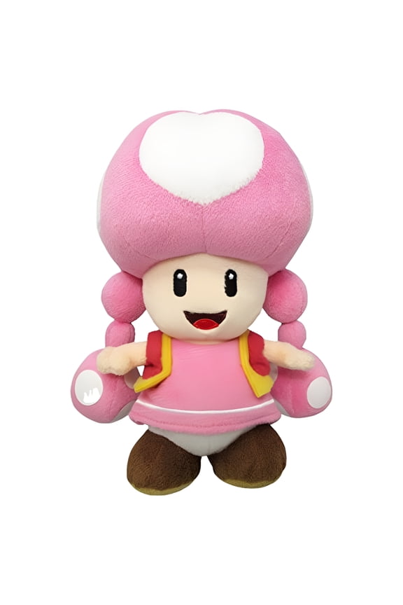Little Buddy LLC, Super Mario All Star Collection: Toadette 7.5" Plush