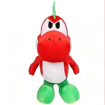 Little Buddy LLC Super Mario Red Yoshi 9" Plush Toy