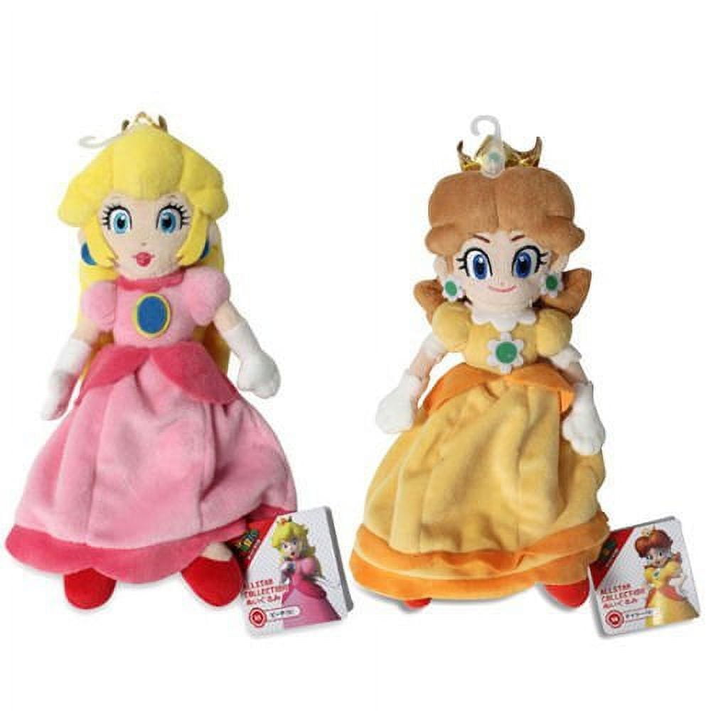 Little Buddy Mario Plush Doll Set of 2 Princess Peach Daisy Plush Set of 2