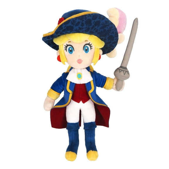 Little Buddy Princess Peach: Showtime! Swordfighter Peach 11 Inch Plush 1998