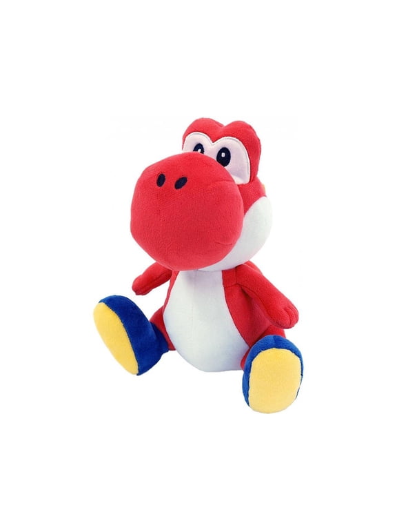 Little Buddy Super Mario Bros. Yoshi 6" Plush - Red