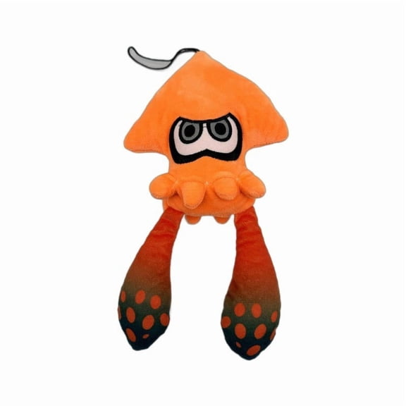 Little Buddy Splatoon orange Inkling Squid Stuffed Plush, 9.8inch