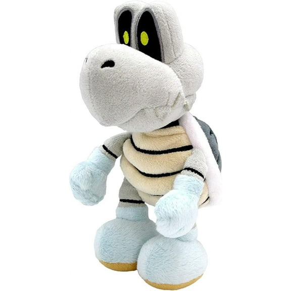 Little Buddy Super Mario All Star Collection 1598 Dry Bones Stuffed Plush, 8",Multi-Colored