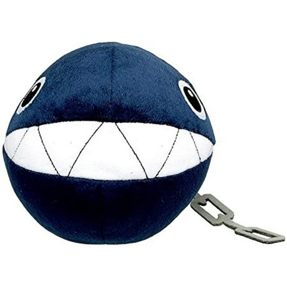 Little Buddy Super Mario Bros. Chain Chomp 6" Plush, Little Buddy, Gifts