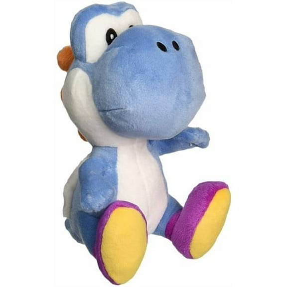 Little Buddy Super Mario Bros. Yoshi 6" Plush - Blue, Little Buddy, Gifts