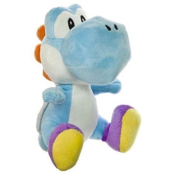 Little Buddy Super Mario Bros. Yoshi 6" Plush - Light Blue, Little Buddy, Gifts