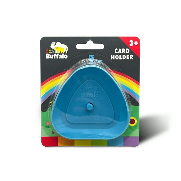 Little Buffalo Kids Plastic Card Holder Great for Toddlers Family Game Night Accessory from Buffalo Games