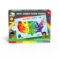 Little Buffalo USA Map Interlocking Floor Jigsaw Puzzle