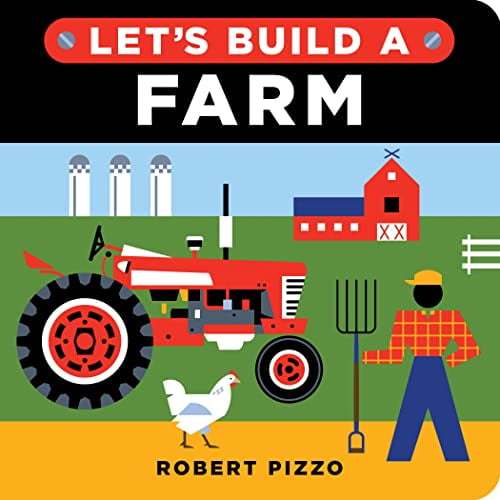 Little Builders: Let's Build a Farm (Board Book)