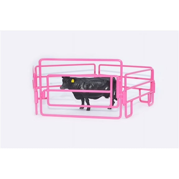 Little Buster Toy Heavy Duty Metal Walk Through Gate Pink 500222