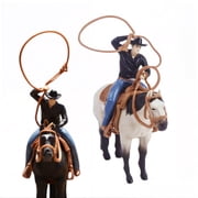 Little Buster Toys, Ultimate Roping Cowboy Bundle, 6-Piece Realistic Figures