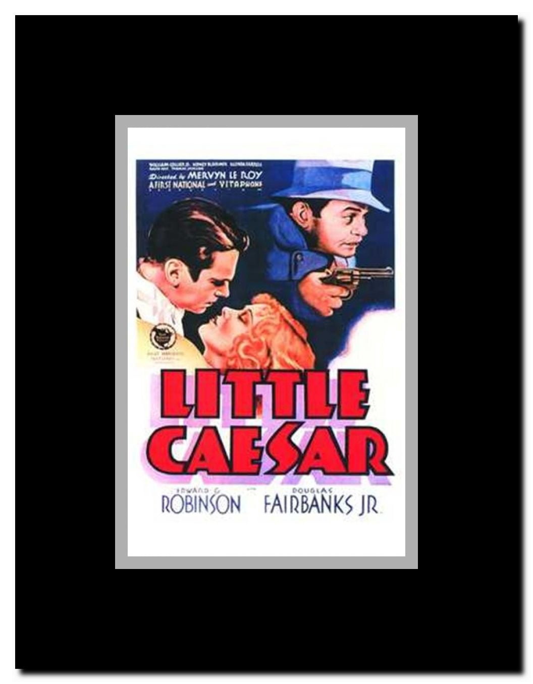 Little Caesar Framed Movie Poster
