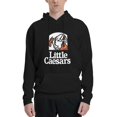 thumbnail image 1 of Little Caesar Men's Long Sleeve Casual Hoodie Pullover Hooded Sweatshirt Fashion Drawstring Pullover Hoodie with Pocket Medium, 1 of 5