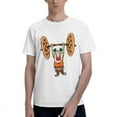 thumbnail image 1 of Little Caesars Men'S Basic Short Sleeve T-Shirt Fad White 4x-Large, 1 of 8