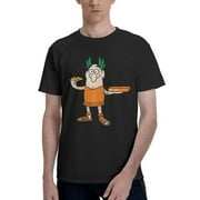 Little Caesars MenS Basic Short Sleeve T-Shirt Fashion Black Small