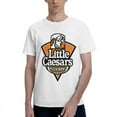 thumbnail image 1 of Little Caesars Men'S Basic Short Sleeve T-Shirt Fashionable White X-Large, 1 of 8